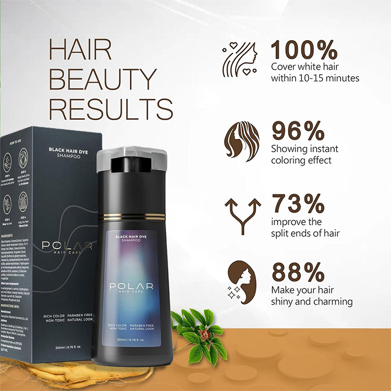 200ml Hair Dye Shampoo Quick C - Hair Spray Color recension och pris