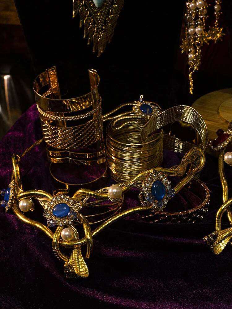 Cos Egyptian Headdress Pharaoh - Cosplay Prop Making recension och pris
