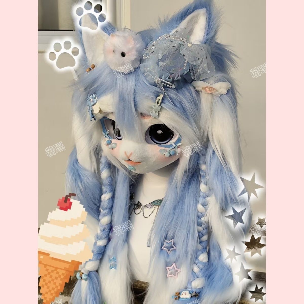 Custom OC Design Cat Kemono Fu - Cosplay Prop Making recension och pris