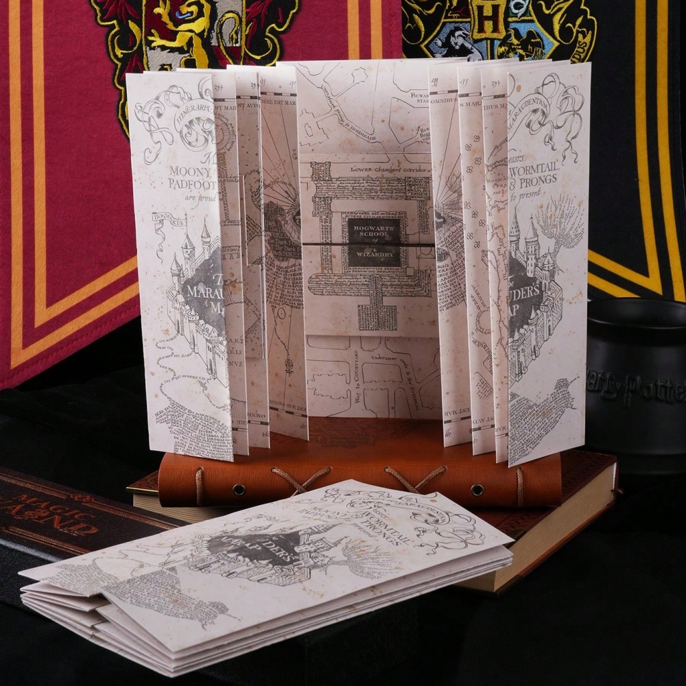 1PC Map Of The Marauder's Scho - Cosplay Prop Making recension och pris