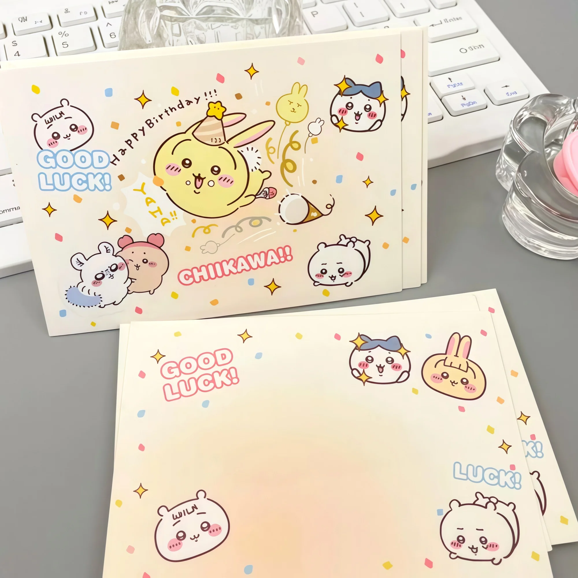 20Pcs/Set Chiikawa Greeting Ca - Cosplay Fire Prop recension och pris